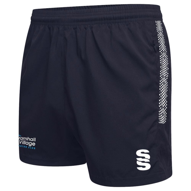 Bramhall Badminton Club Performance Gym Short : Navy