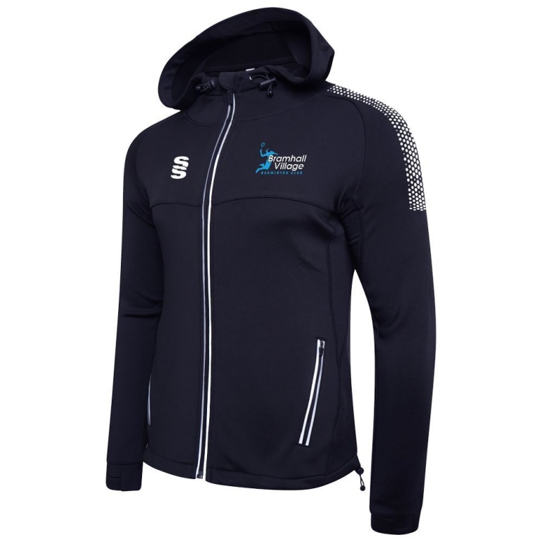 Bramhall Badminton Club Dual Full Zip Hoody : Navy